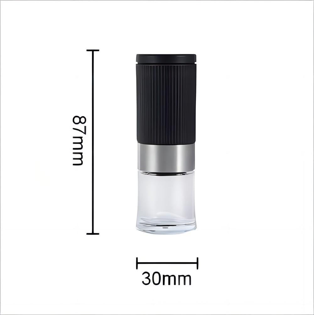 Mr Yd Manual Salt And Pepper Grinder, Adjustable Coarseness - Portable Mini Spice Mill For Kitchen, Camping & Travel, Lightweigh