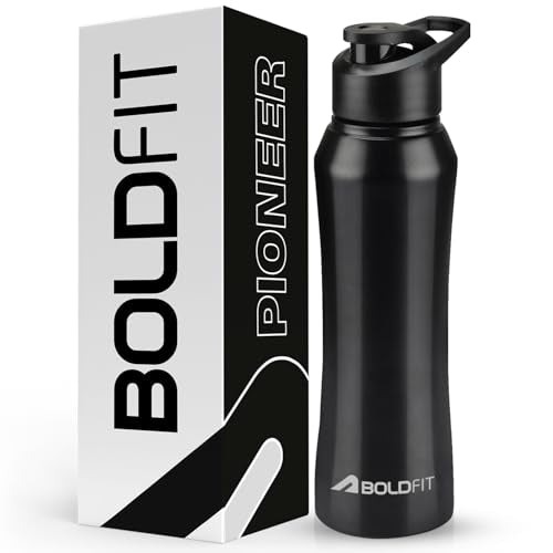 Boldfit Water Bottles Stainless Steel Water Bottle 1 Litre Steel Water Bottles Sipper Bottle For School, Office, Gym 1 Litre Wat
