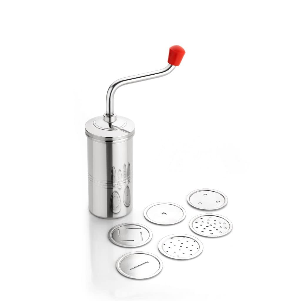 Sahishnu Online & Marketing Stainless Steel Sev Sancha Maker, Murkul Maker, Manual Pasta Maker,Shev Maker, Gathiya Murukulu Jant