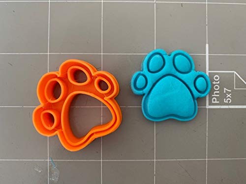 Dog Paw Cookie Cutter (1 Inch)