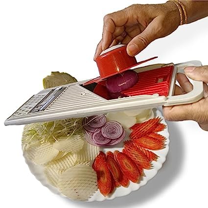 Ni Product Vegetable Chopper, Grater, Peeler For Cucumber, Potato, Carrot, Onion, Tomato, Garlic