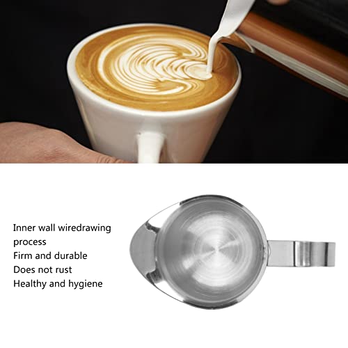 Milk Frothing Pitcher, 2Oz 5Oz 8Oz Milk Frother Cup Art Espresso Steaming Pitcher For Home Cappuccino Latte Coffee Milk Cup Coff