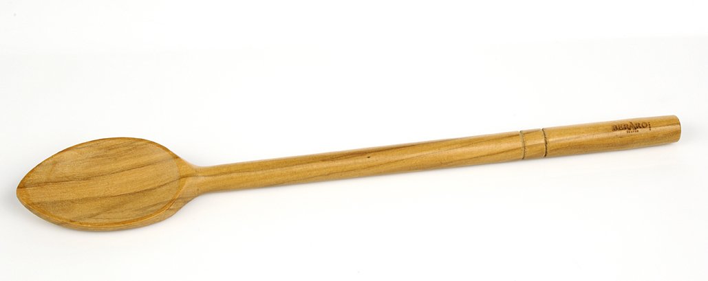 Berard 22573 French Olive-Wood Handcrafted Cook'S Spoon, 10 Inch,Brown