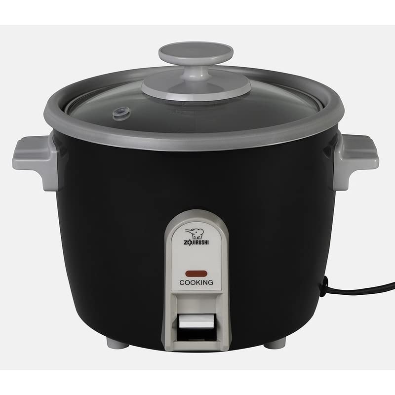 Zojirushi White Rice Cooker/Steamer (3, 6, And 10 Cups) Black 3 Cup