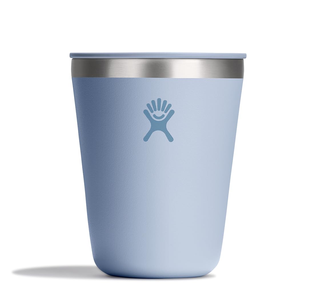 Hydro Flask 12 Oz Outdoor Coffee Tumbler - Stainless Steel Insulated Travel Cup - Camping Mug Surf Blue
