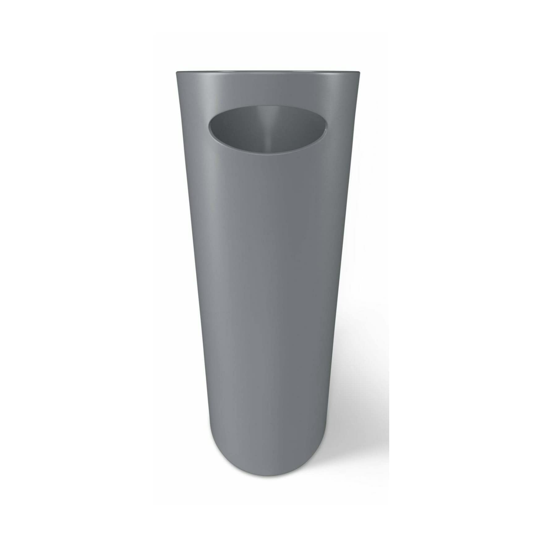 Umbra Skinny Sleek & Stylish Bathroom Trash, Small Polypropylene Garbage Can Wastebasket For Narrow Spaces At Home Or Office, Si