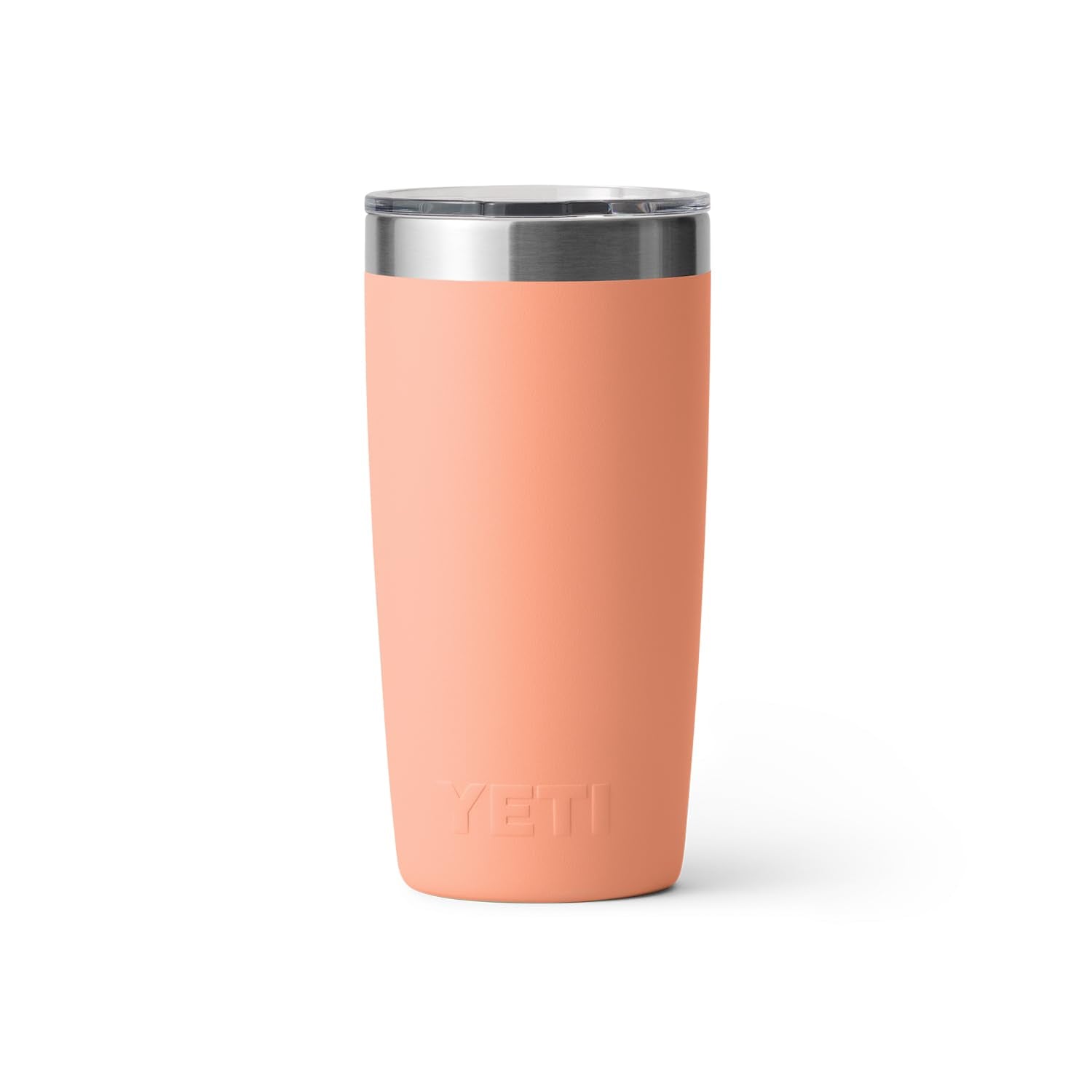 Yeti Rambler 10 Oz Tumbler, Stainless Steel, Vacuum Insulated With Magslider Lid, Low Country Peach