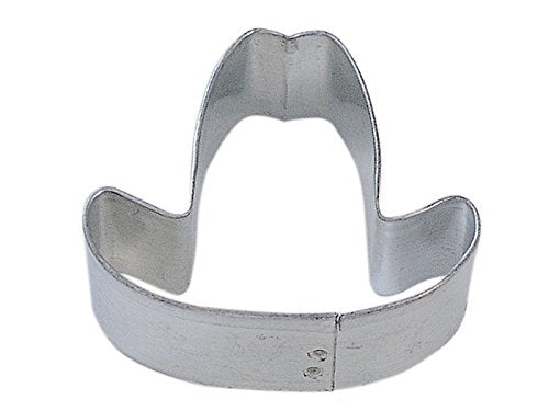 R&M Mini Cowboy Hat Cookie Cutter in Durable, Economical, Tinplated Steel