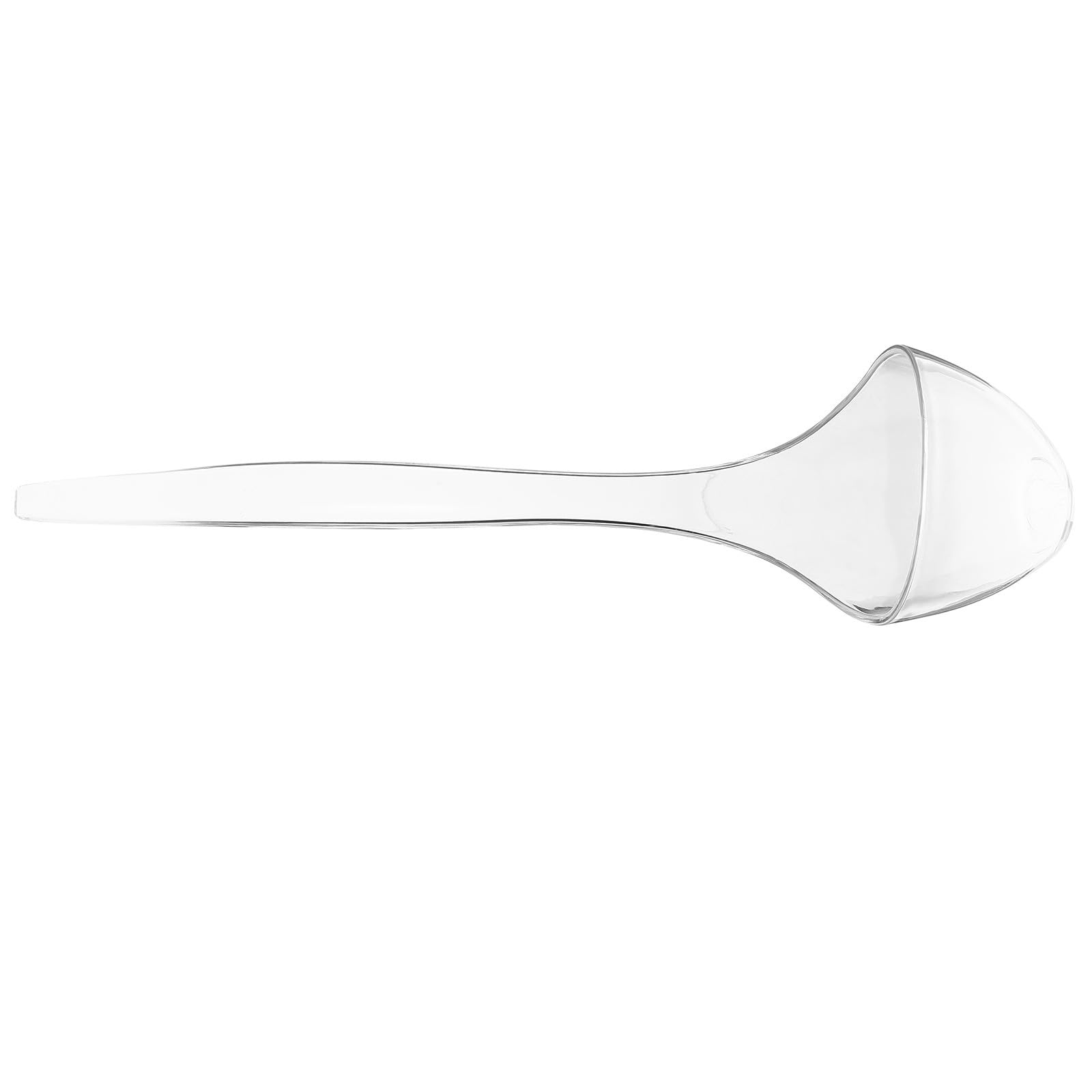 OSOLADY Plastic Soup Ladle Long Handle Ergonomic Kitchen Serving Spoon Reusable Lightweight Heatresistant for Soup Sauces and S