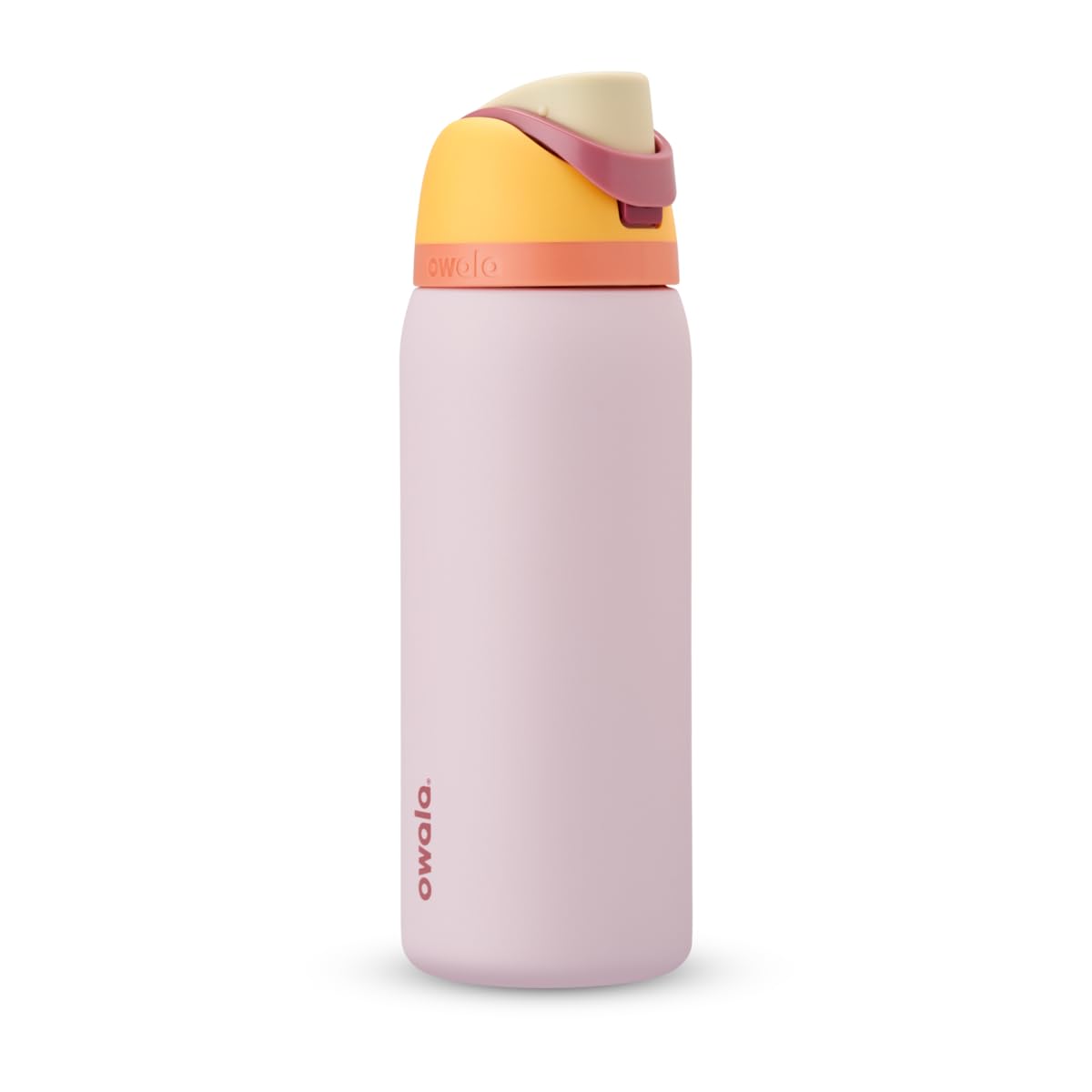 Owala Freesip Insulated Stainless Steel Water Bottle With Straw For Sports And Travel, Bpa-Free Sports Water Bottle, 32 Oz, Cand