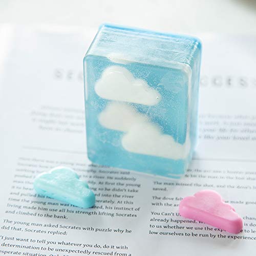 2Pcs Mini Size Cloud Silicone Molds For Diy Fondant Candy Making Chocolate Mold Desserts Ice Cube Gum Clay Biscuit Plaster Resin