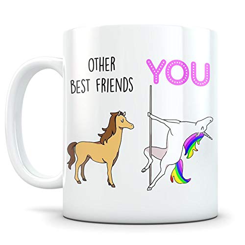 Best Friends Gifts for Women - Birthday Gifts for Friends Female - Funny Coffee Mug Gift for Girlfriends - Funny Gift for your B