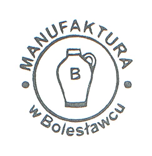 Blue Rose Polish Pottery - Red Daisy Owl Ornament - 3 Tall - Hand-Painted Collectible Decoration