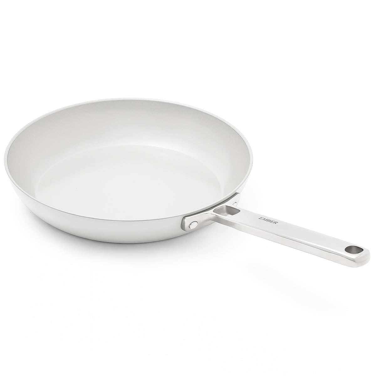 Ember Cookware Arcilla Ceramic Frying Pan 24Cm | Non Stick Induction Cookware | Non Toxic Pan | Isi Certified | Ceramic Fry Pan 