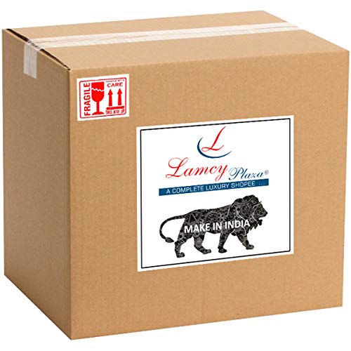 Lamcy Plaza Antique Golden Finish Degchi Style Brass Dhoop Dani Pot And Tealight Holder For Home Decor | Pooja Room | Living Roo