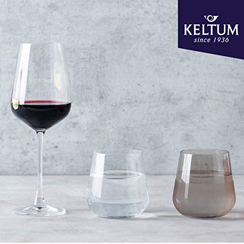 Keltum Lead-Free Crystal Tinted Water Glasses, Set Of 2