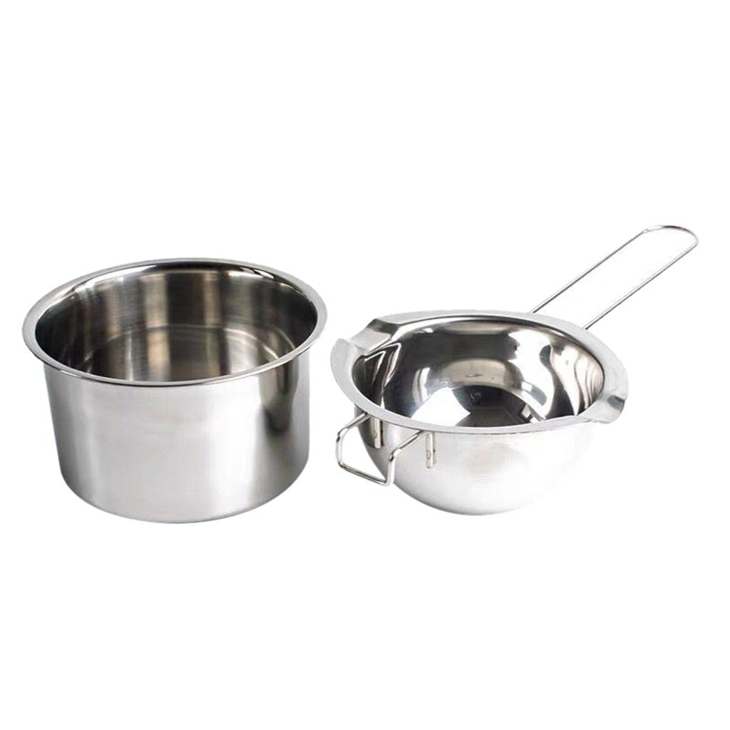 Ecomistiq Metal Wax Melting Pot Double Boiler For Diy Resin Crafts Candle Soap Making|Wax|Candle Making|Craft Materials