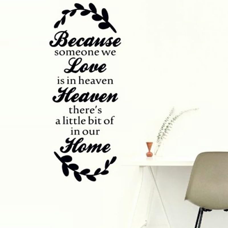 Gadgets Wrap Wall Decal Vinyl Sticker Because Someone We Love For Office Home Wall Decoration