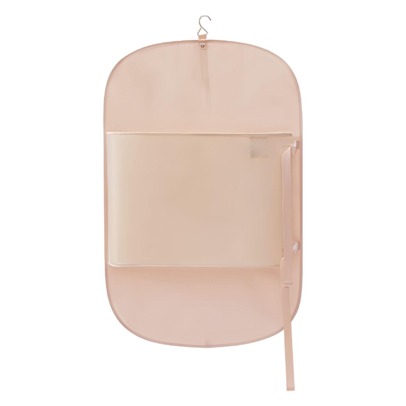 Heavenglow Closet Clothes Press Board Organizer Accessory Hanging Clothes Storage Plate Pink