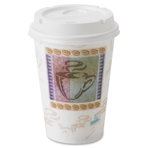 Cup,W/Lid,12Oz,Hot,50/Pk
