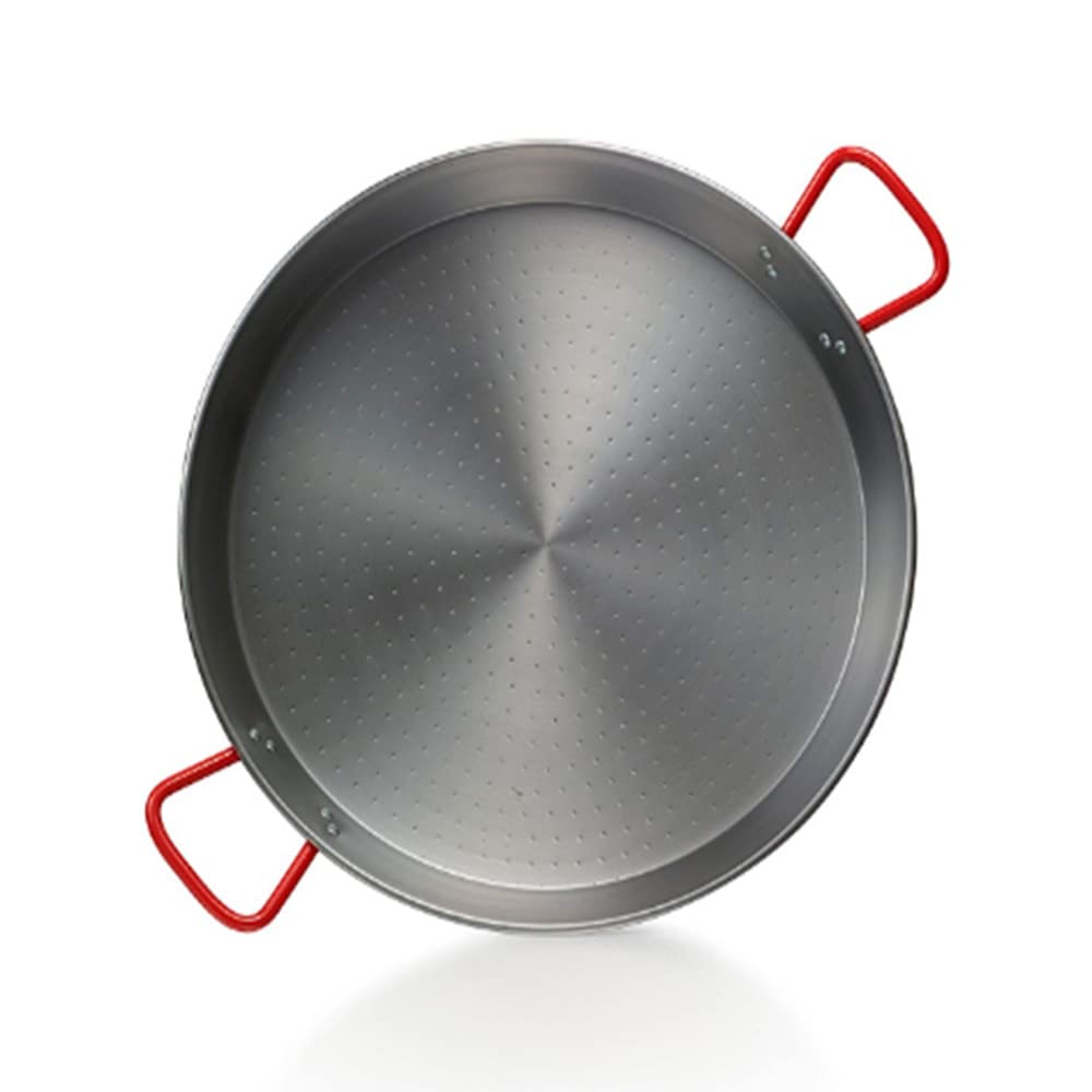 Garcima 9.5-Inch Carbon Steel Paella Pan, 24Cm