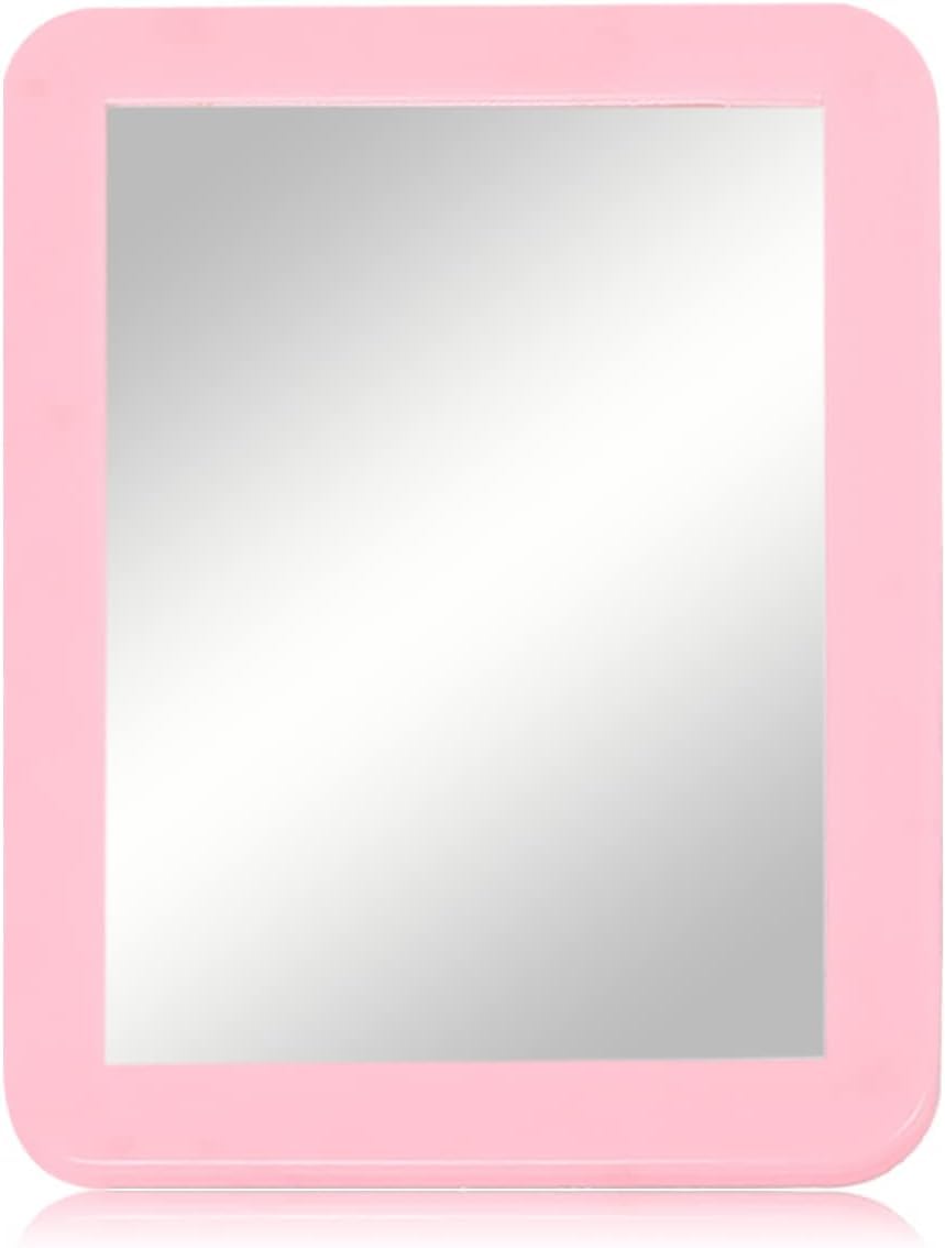 Mihaguty Magnetic Locker Mirror,5'' X 7'' Small Mirrors For Locker With Magnetic Backing,Real Glass Mirrors For School Locker, B