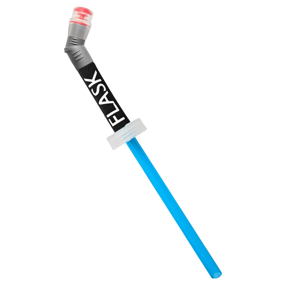 WILDREEDS Replacement Straw for Soft Flask Running Water Bottles for Hiking Cycling (Grey)