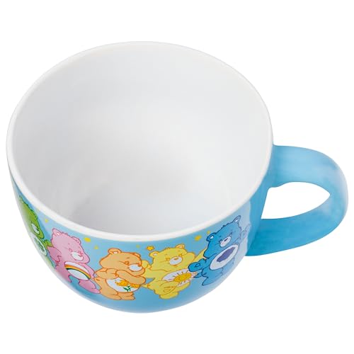 Silver Buffalo Care Bears Lineup Ceramic Soup Mug, 24 Ounces