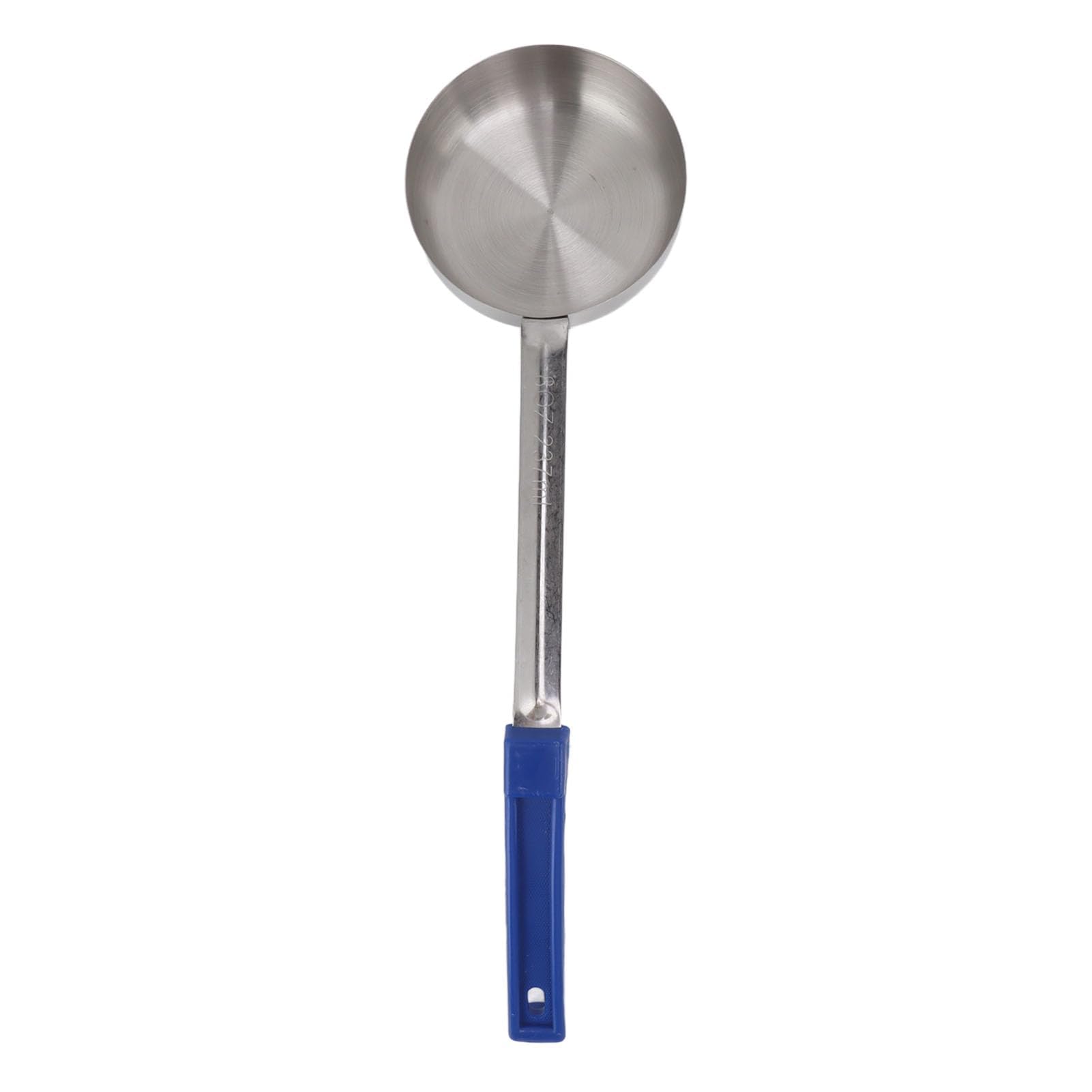 Portion Control Serving Spoons, Pizza Sauce Ladle Stainless Steel Slotted Portion Control Scoops 8 Oz, Measuring Serving Spoons 