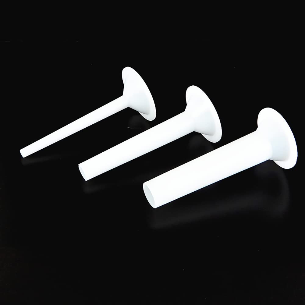 Gshllo 3 Pcs Plastic Meat Sausage Stuffer Tubes Manual Sausage Maker Filler Tube Sausage Stuffing Making Funnel For Homeuse Cook