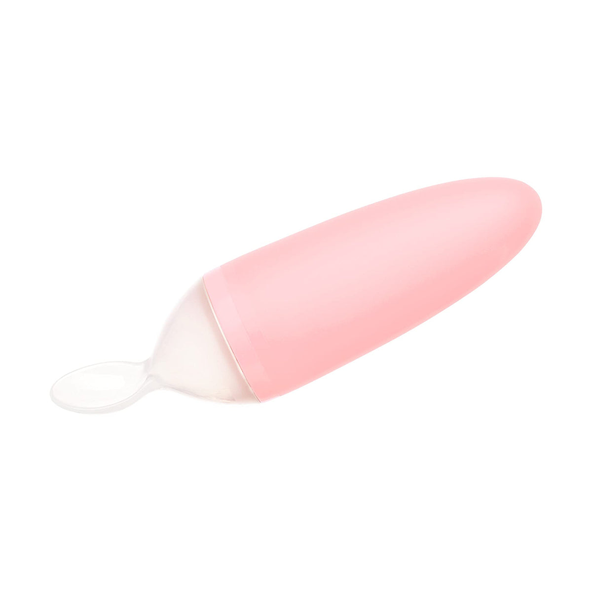 Boon Squirt Silicone Baby Food Dispensing Spoon, Pink