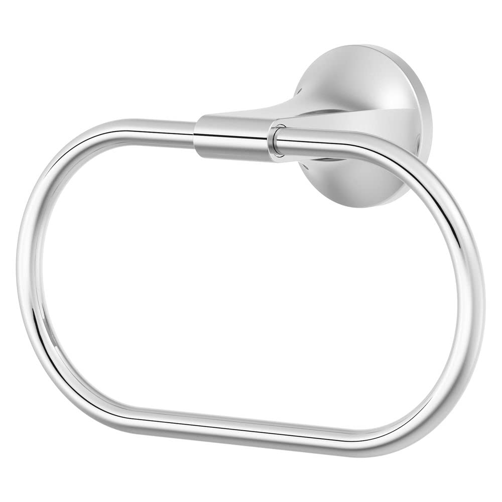 Pfister Pfirst Modern Polished Chrome-Towel Ring For Bathroom Brbpfm0C