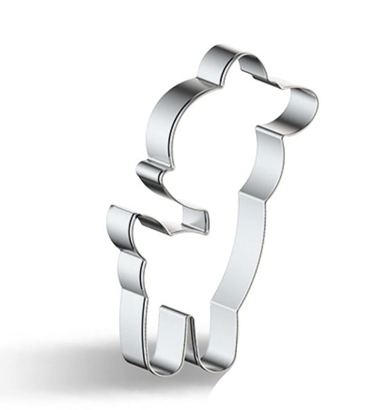 Wjsyshop Cartoon Sika Deer Spotted Deer Shape Cookie Cutter