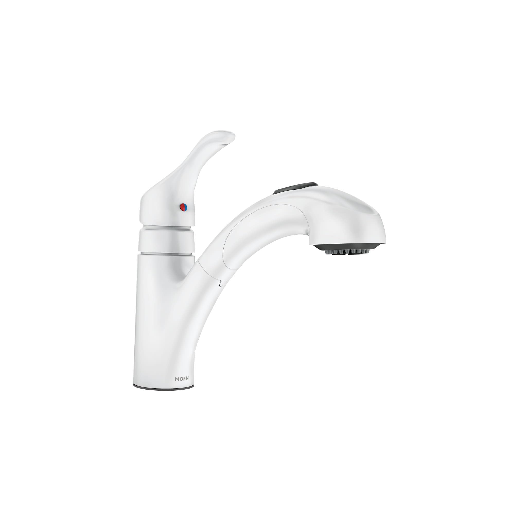 Moen, Glacier CA87316W Renzo Single Handle Kitchen Faucet