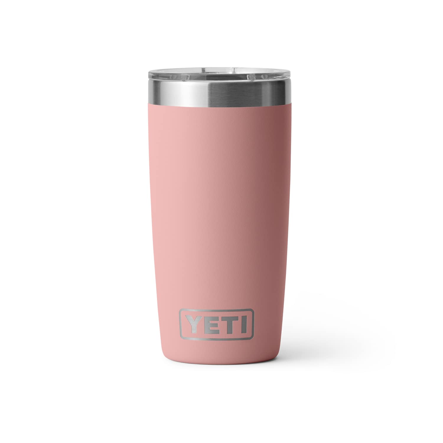 YETI Rambler 10 oz Tumbler - Stainless Steel, Vacuum Insulated, MagSlider Lid - Sandstone Pink, Model 767272783520