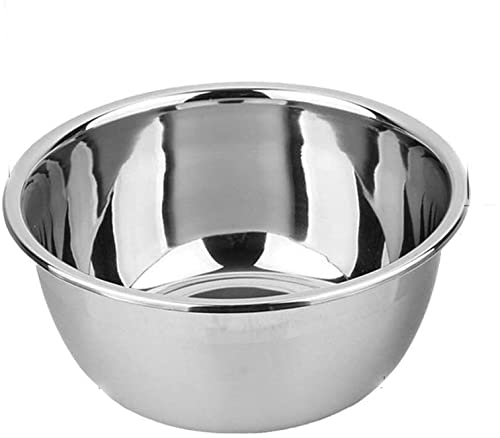 Meleg Otthon Stainless Steel Mixing Bowls, 8.5Qt Salad Bowl, Metal Bowls With Water Filter Basin, Stainless Steel Basin, Heavy D