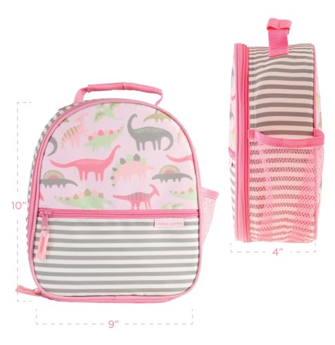 Stephen Joseph All Over Print Lunch Box, Pink Dino
