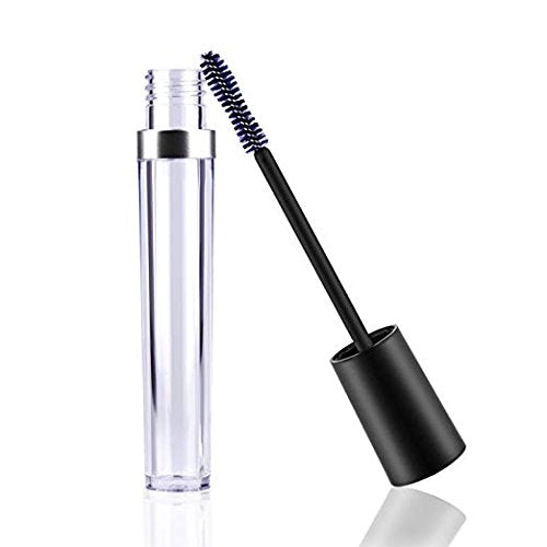 Onwon 4 Pcs 8 Ml Empty Mascara Tubes With Eyelash Wand,Rubber Inserts And Funnels,Includes 4 Tubes,4 Rubber Inserts And 4 Funnel