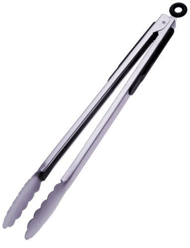 M.D.S Cuisine Cookwares Tongs 12'' Stainless Steel Locking Bbq Tong For Kitchen Salad Grill Serving New
