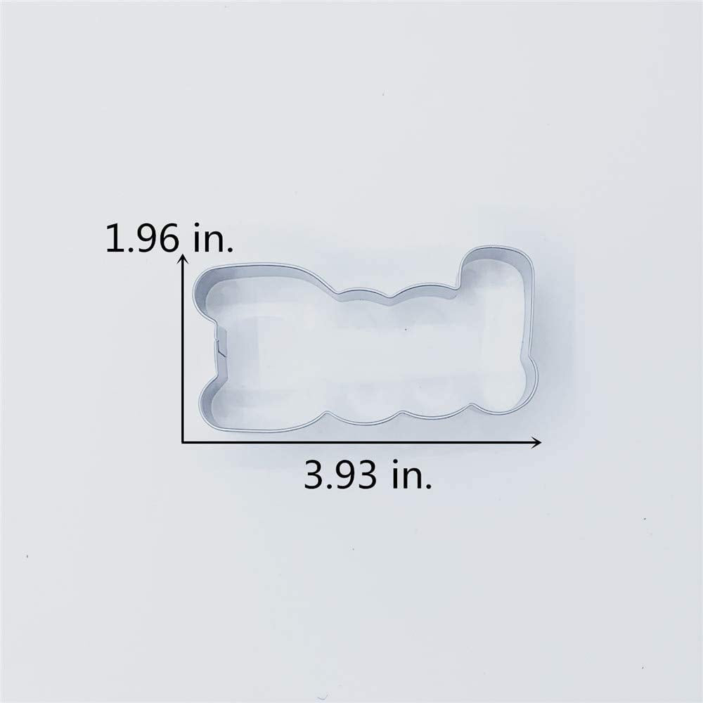 Liliao Boo Cookie Cutter For Halloween - 4 X 2 Inches - Stainless Steel
