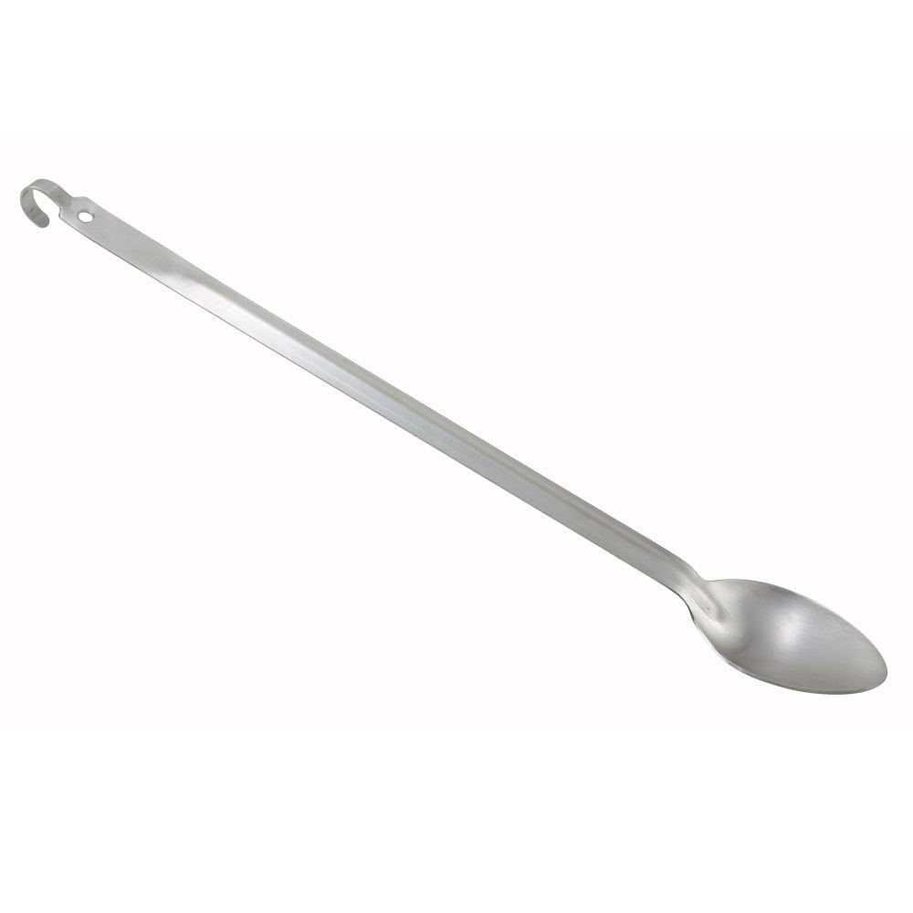 Winco 21 Stainless Steel Basting Solid Spoon