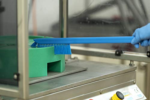 Vikan Ultra-Slim Cleaning Brush With Long Handle, 23.62'' Medium, Blue, One Size, Multi