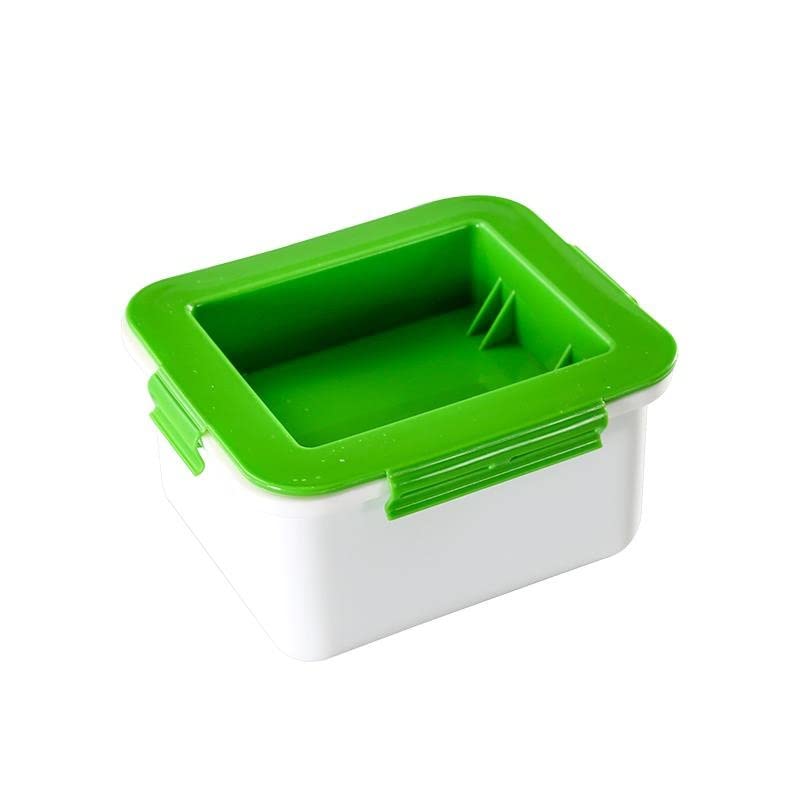 NIWWIN Tofu Press Mold Tofu Press Maker Kit Tofu Box Tofu Strainer Homemade Soybean Curd DIY Plastic Tofu Cheese Press Built-in 