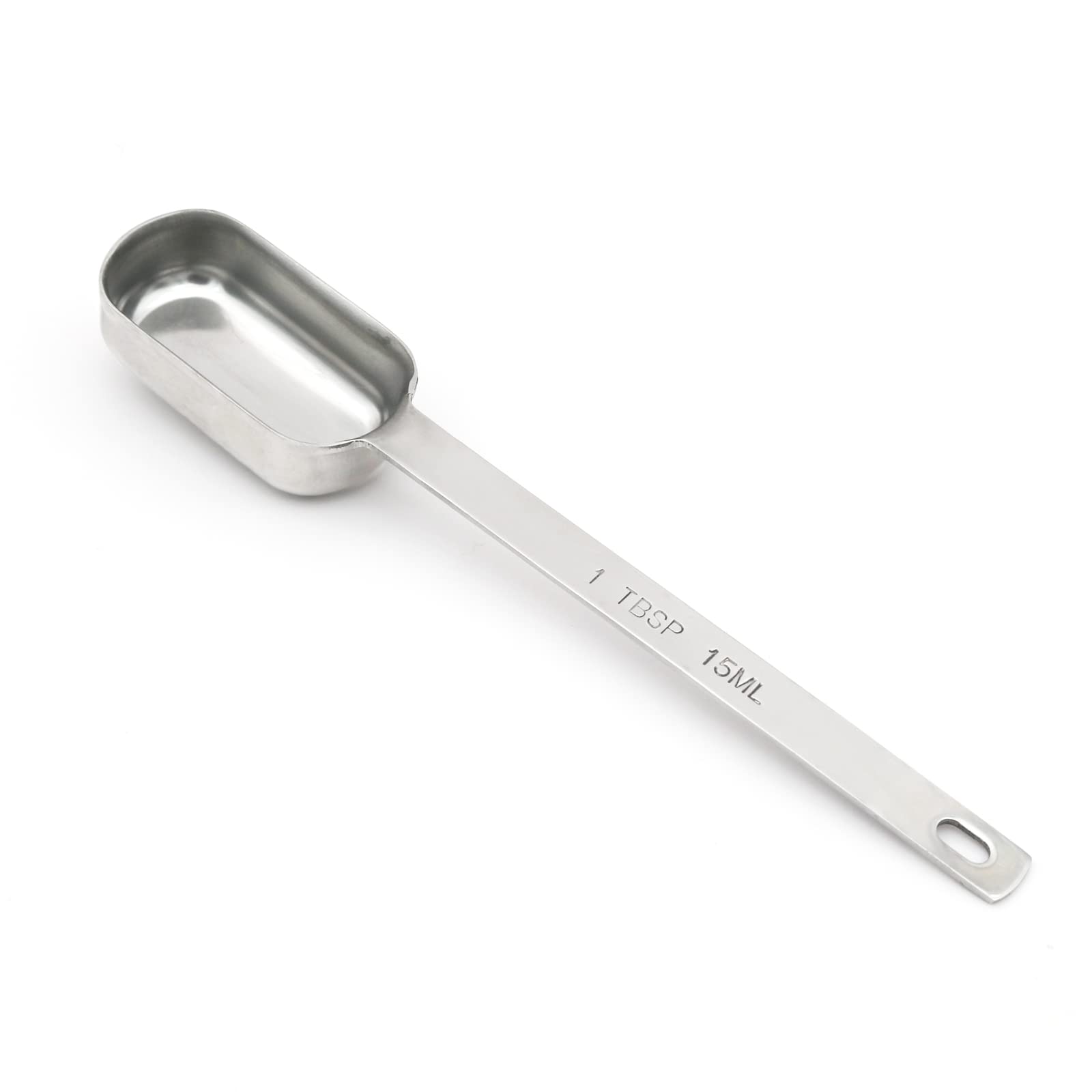 BERYLER 1PCS 1tbsp (3tsp, 15ml, 1/2oz) Single Measuring Spoon, Stainless Steel Long Handle Individual Teaspoons Only