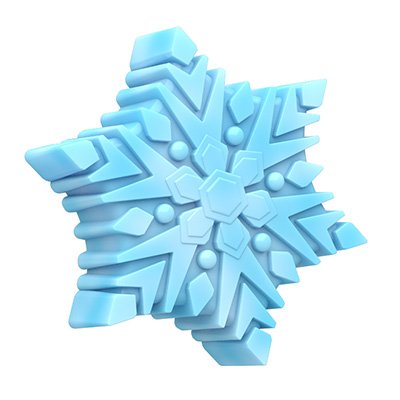 Spinningleaf Snowflake Sandwich Cookie Chocolate Candy Mold