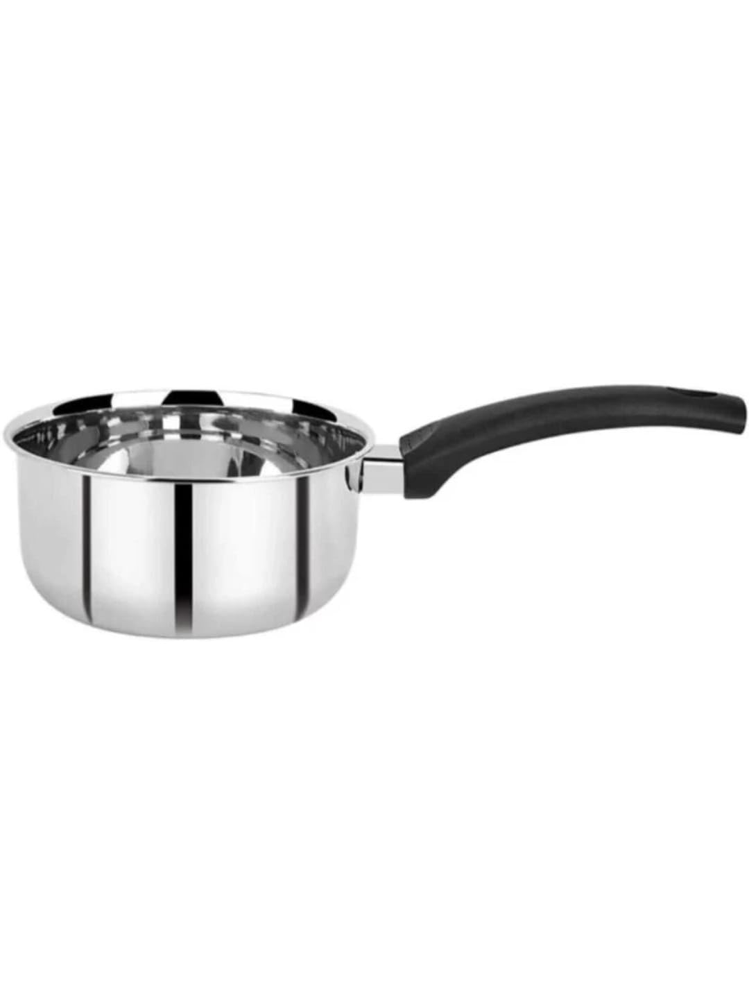 Wektu Stainless Steel Sandwich Bottom Saucepan Sauce Pan 16 Cm Diameter 1.6 L Capacity Sauce Pan 16 Cm Diameter 1.6 L Capacity (