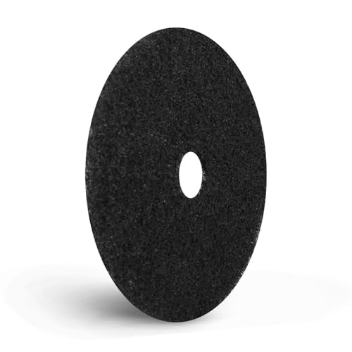 Americo 400120 Stripping Pads, 20-Inch Diameter, Black, 5/Ct
