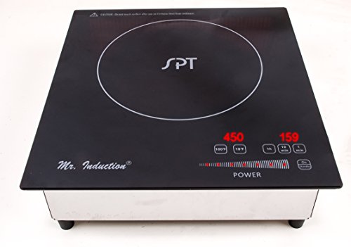 1800W Built-In Induction Cooker (Black/Silver)