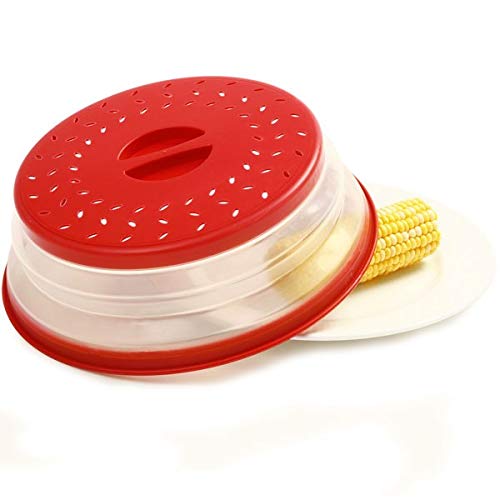 Silicone Folding Collapsible Microwave Cover Splatter Screen (1)