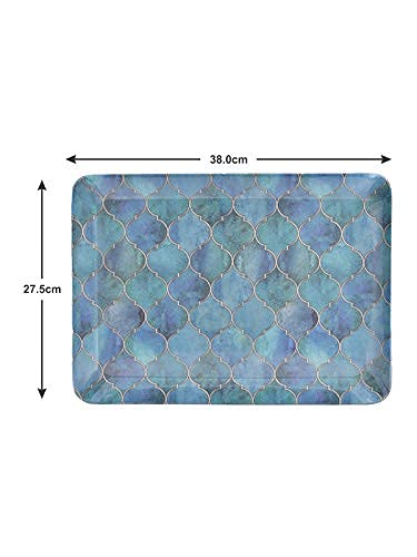 Goodhomes Melamine Serving Tray Set (Set Of 3 Trays) Mt134